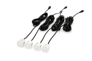 Set 4 senzori parcare, albi, cu camera, monitor 4.3" si buzzer - Img 7