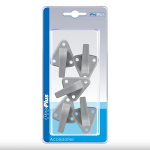 Set 5 carlige pentru franghie cu ochi 48x45 mm