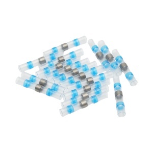 Set 50 conectori termocontractabili cu inel de cositor 1.5-2.5mm2 Leader