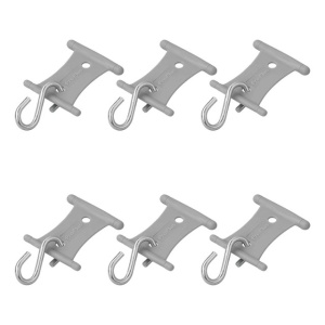 Set 6 carlige tip S pentru sina metalica