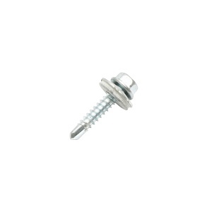 Set 600 buc suruburi autoforante cap hexagonal cu saiba EPDM 4.8x25mm DIN7504K