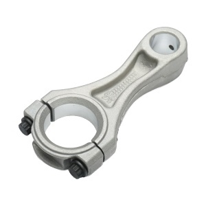 Set biela si piston echipat cu segmenti 80mm, pentru compresor aer Tractor Forestier, motor Perkins - Img 3