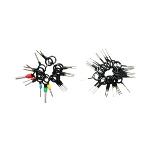 Set chei demontare terminale pini din mufe si conectori electrici 38 piese Breckner Germany