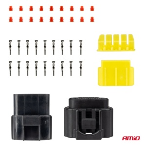 Set conector stecher si priza 10 PIN 2.2mm