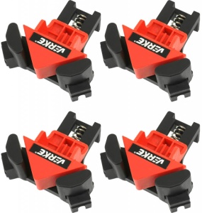 Set de 4 cleme de colt cu strangere rapida 5-22mm VERKE