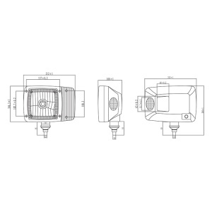 Set lampi tip far cu semnalizare dreapta si stanga 12V HR-A-023 Breckner Germany - Img 5