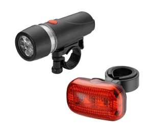 Set lumini bicicleta fata-spate