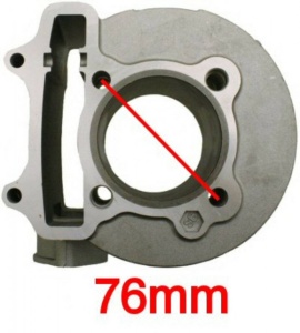 Set motor scuter 4T 150cc GY6 - Img 2