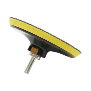 Set slefuire si polisare 125mm Velcro, bureti polisare, pad lana, pad abraziv, discuri abrazive P80, P120, P180, adaptor M14 pentru polizor unghiular si bormasina 9 piese Breckner Germany - Img 9