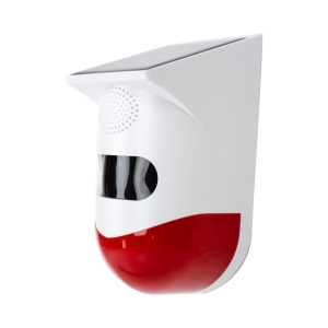 Sirena de exterior wireless PNI SafeHouse HS008 cu senzor de miscare si incarcare solara, control prin internet cu App Tuya Smart - Img 2