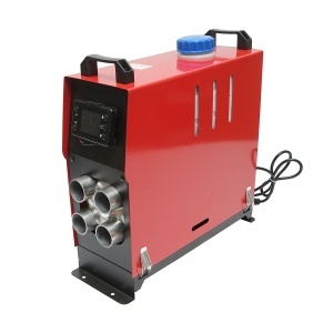 Sirocou, incalzitor stationar portabil 12-24/220V, 5KW, display LCD, cu telecomanda si bujie Kyocera Breckner Germany - Img 2