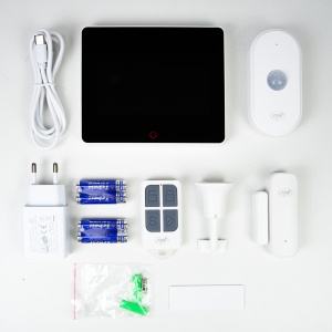 Sistem de alarma wireless PNI SafeHouse HS670 WiFi GSM 4G, ecran color tactil, 99 zone wireless, suporta 5 numere de telefon, apel si SMS de alarma, compatibil cu aplicatia Tuya Smart - Img 9