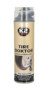 Spray pentru reparatii anvelope, K2 535ml