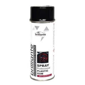 Spray vopsea cauciucata , Negru 400ML