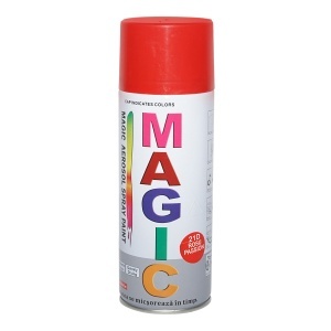 Spray vopsea Magic rosu passion 21D 450 ml - Img 1