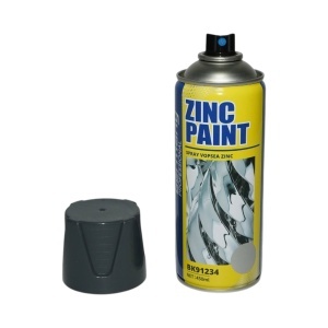 Spray vopsea zinc galvanizare la rece 450ml Breckner Germany - Img 2