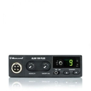 Statie radio CB Midland Alan 100 Plus B, 40 canale AM/FM, Squelch digita - Img 2