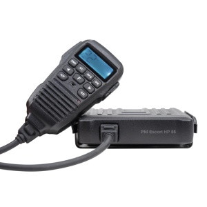 Statie radio CB PNI Escort HP 55 ASQ, multi-norma, RF Gain, ASQ, SQ reglabil, mufa de bricheta inclusa