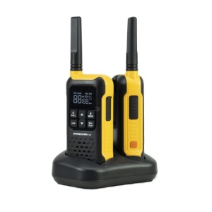Statie radio portabila PMR PNI Dynascan F-15, 446MHz, 0.5W, 16CH, Waterproof IP67, set 2 bucati - Img 3