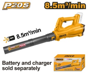 Suflanta 8,5 m³/MIN, 20 V, MAX 144 km/h