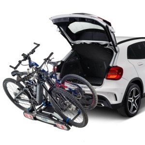 Suport biciclete Cruz Pivot eBike R3 940-509 cu prindere pe carligul de remorcare, pentru 2 biciclete electrice, 13 pini - Img 3