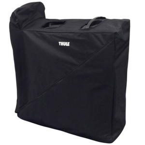 Suport biciclete Thule EasyFold XT 3 NEGRU cu prindere pe carligul de remorcare - pentru 3 biciclete - Img 5