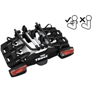 Suport biciclete Thule VeloCompact F cu prindere pe carligul de remorcare - pentru 3 biciclete - Img 3