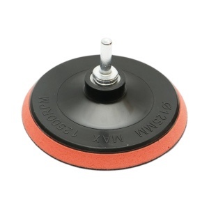 Suport disc slefuire 125mm Velcro, adaptor M14 pentru polizor unghiular si bormasina Breckner Germany - Img 4