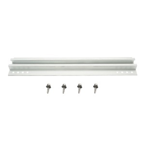 Suport prindere cu suruburi si garnitura EPDM pentru prinderi panouri solare fotovoltaice sistem B 400mm