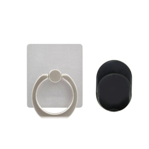 Suport universal PNI O-Ring, Desk Stand si Smart Grip, Silver, suport auto inclus - Img 6