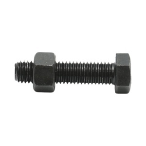 Surub cu piulita pentru DISHG63 dinte cupa lateral Komatsu, Caterpillar, JCB M12x50mm - Img 2
