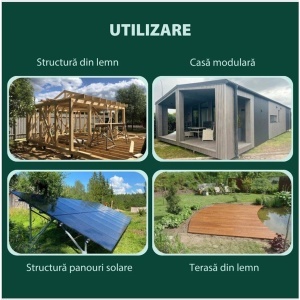 Surub fundatie elicoidal 76x1800mm montaj la sol structuri panouri solare fotovoltaice - Img 10