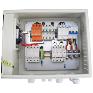 Tablou PNI CBT-3 de protectie si intrerupere sistem solar trifazic AC DC intrare 4 stringuri, iesire 1 string - Img 8