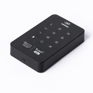 Tastatura control acces PNI DK150T cu Wi-Fi, deblocare cu PIN, card RFID si din aplicatia Tuya Smart, IP65, negru - Img 2