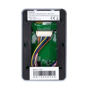 Tastatura control acces PNI DK150T cu Wi-Fi, deblocare cu PIN, card RFID si din aplicatia Tuya Smart, IP65, negru - Img 12