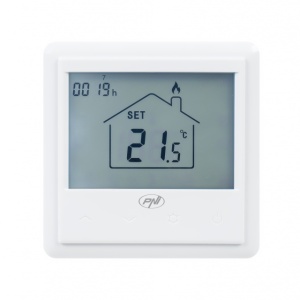Termostat inteligent incastrabil PNI CT25PW WiFi, control prin internet, incalzire cu apa in pardoseala, actuatoare, pompe, centrala, aplicatie mobil Tuya Smart, integrare in scenarii smart cu alte pr - Img 7