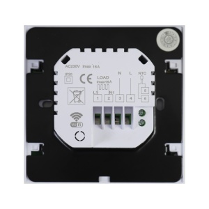 Termostat PNI ACHVA918 WIFI control prin internet incalzire electrica in pardoseala, montaj in doza, 230V, 16A, aplicatie mobil Tuya Smart - Img 2