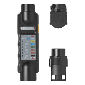 Tester de prize de remorca 7 Pini 12V cu 2 adaptoare - Img 4