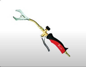 Torță cu pârghie rapidă pentru sudarea țevilor cu arzător de 40 mm