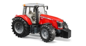 Tractor Massey Ferguson 7624 - BRUDER 3046 scara 1:16 - Img 3