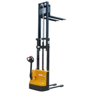 Transpalet electric cu sarcina maxima 1.6T, inaltime ridicare 3000mm, furci 1150mm Breckner Germany - Img 10