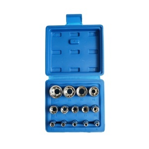 Trusa chei tubulare E-Torx E4-E24 Cr-V 14 piese Breckner Germany - Img 2