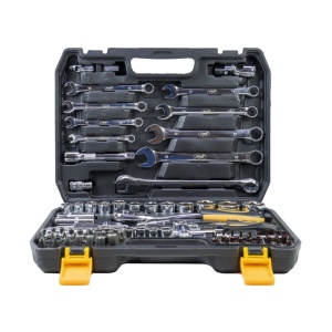 Trusa multifunctionala cu chei tubulare si fixe PNI TCF82, 82 de piese, cutie din plastic - Img 5