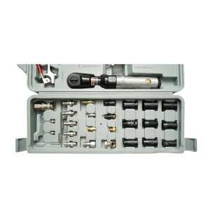 Trusa scule pneumatice cu pistol de impact, ciocan, clichet, polizor drept si accesorii 71 piese - Img 5