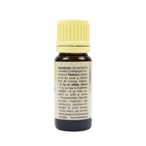 Ulei esential de Citronella (Cymbopogon nardus) 100% pur fara adaos 10 ml - Img 2