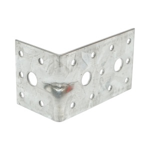 Vinclu de imbinare cu intaritura 90x55x55mm, grosime 2mm, otel zincat - Img 3