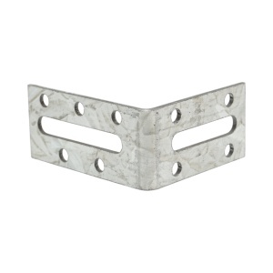 Vinclu de imbinare reglabil 55x65x30mm, grosime 2mm, otel zincat - Img 3