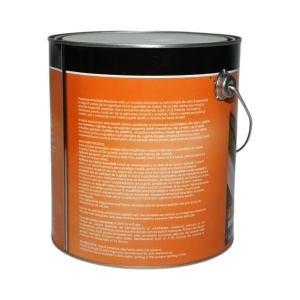 Vopsea email anticoroziva 3 in 1 gri 7001 pe baza de solvent 3.5L, direct pe rugina, interior si exterior Breckner Germany - Img 2