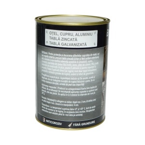 Vopsea email anticoroziva 3 in 1 visinie pentru metal 2kg, direct pe rugina, pe baza de apa Breckner Germany - Img 4