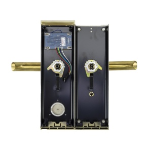 Yala control acces hotelier PNI CH2000R Gold cu cititor de card deschidere pe partea dreapta - Img 2